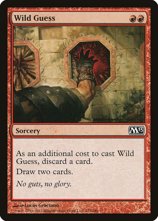 Wild Guess [Magic 2013] MTG Single Magic: The Gathering    | Red Claw Gaming