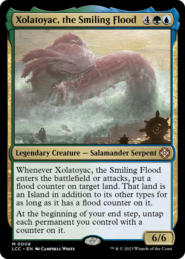 Xolatoyac, the Smiling Flood [The Lost Caverns of Ixalan Commander] MTG Single Magic: The Gathering    | Red Claw Gaming