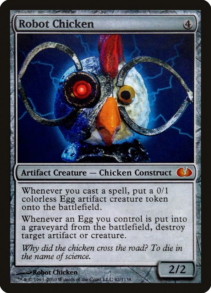 Robot Chicken [Celebration Cards] MTG Single Magic: The Gathering    | Red Claw Gaming