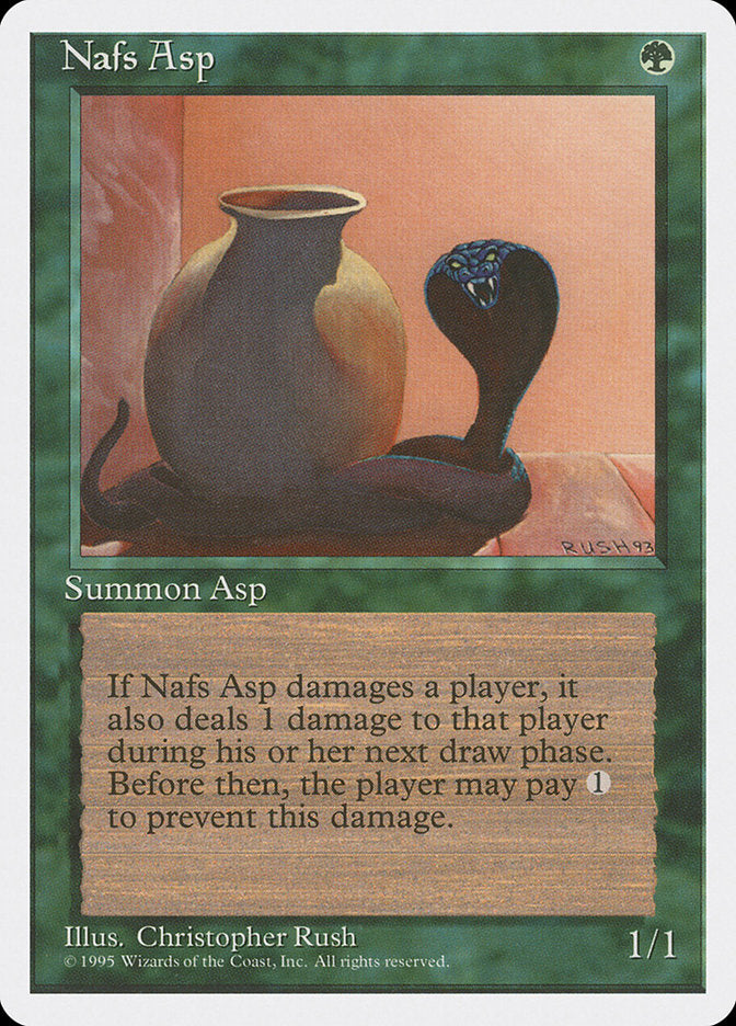 Nafs Asp [Fourth Edition] MTG Single Magic: The Gathering    | Red Claw Gaming