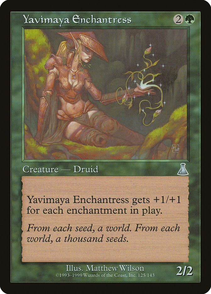 Yavimaya Enchantress [Urza's Destiny] MTG Single Magic: The Gathering    | Red Claw Gaming