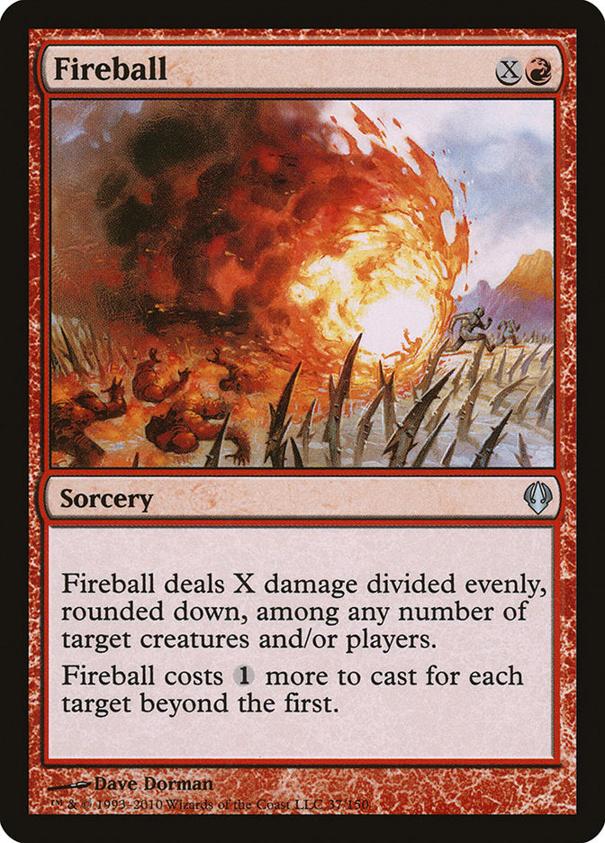 Fireball [Archenemy] MTG Single Magic: The Gathering    | Red Claw Gaming