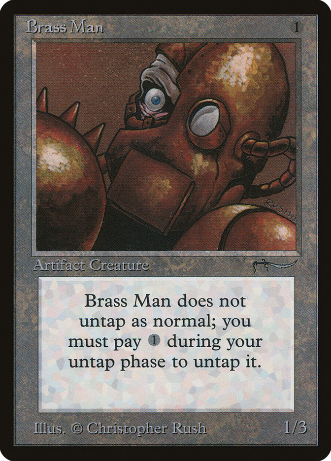 Brass Man [Arabian Nights] MTG Single Magic: The Gathering    | Red Claw Gaming