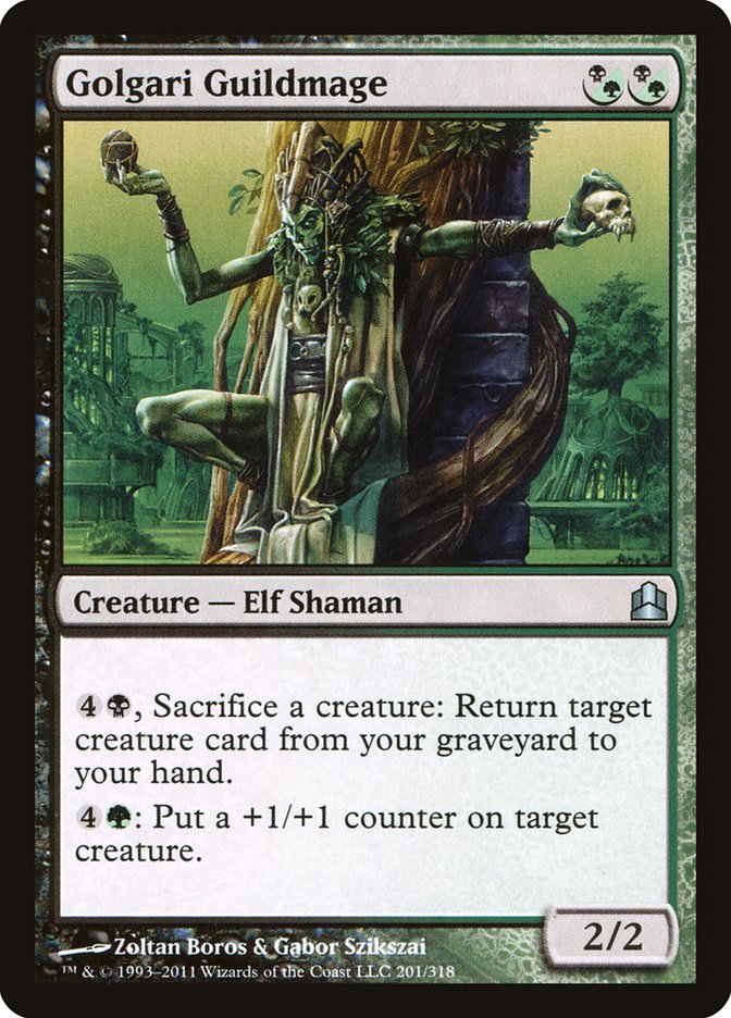 Golgari Guildmage [Commander 2011] MTG Single Magic: The Gathering    | Red Claw Gaming