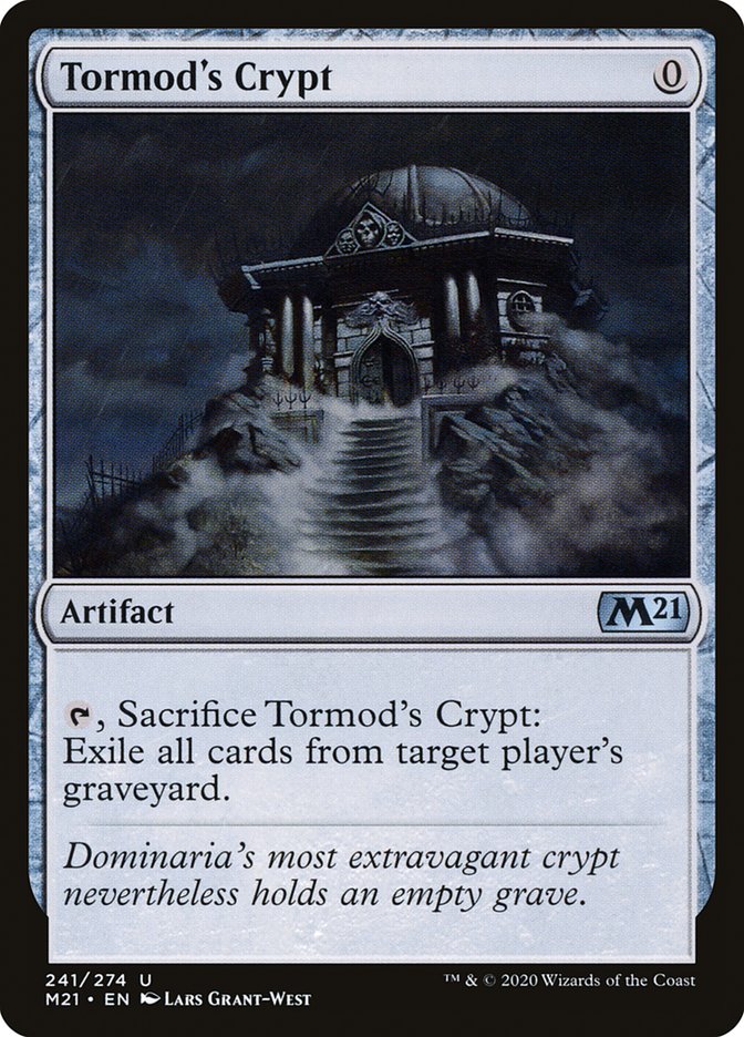 Tormod's Crypt [Core Set 2021] MTG Single Magic: The Gathering    | Red Claw Gaming