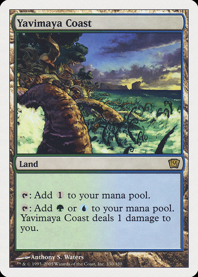 Yavimaya Coast [Ninth Edition] MTG Single Magic: The Gathering    | Red Claw Gaming