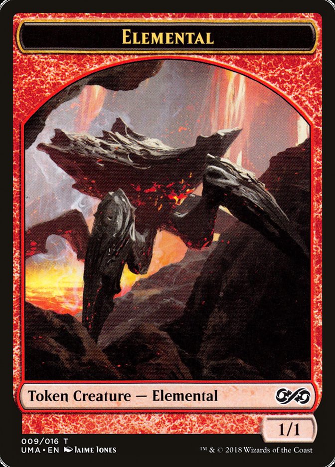 Elemental Token (009/016) [Ultimate Masters Tokens] MTG Single Magic: The Gathering    | Red Claw Gaming