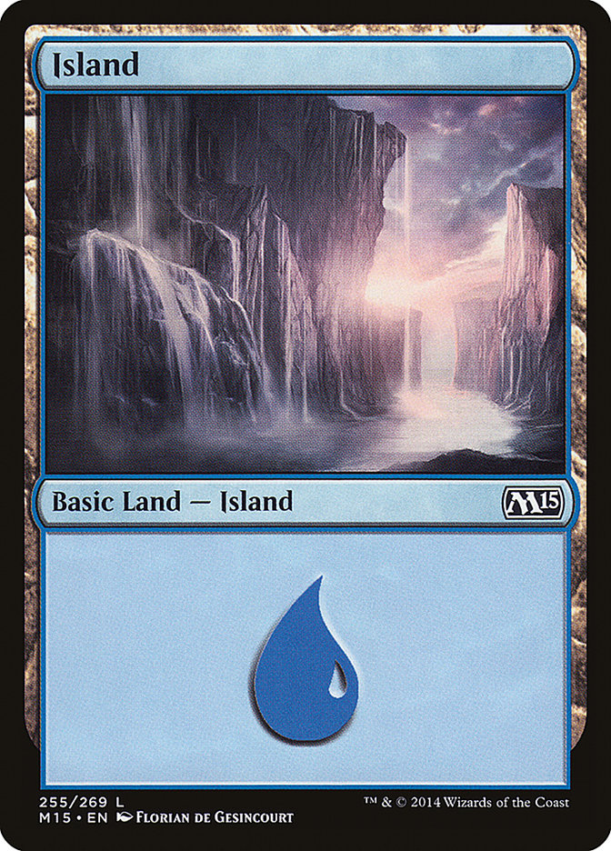 Island (255) [Magic 2015] MTG Single Magic: The Gathering    | Red Claw Gaming