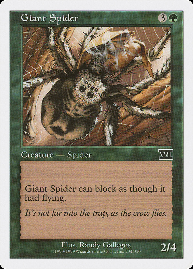 Giant Spider [Classic Sixth Edition] MTG Single Magic: The Gathering    | Red Claw Gaming