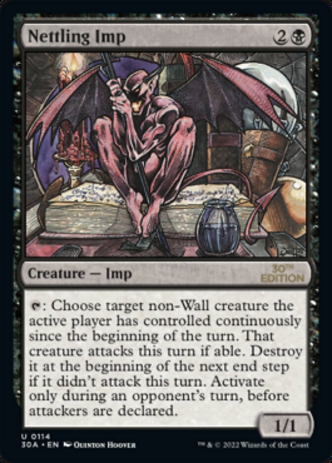 Nettling Imp [30th Anniversary Edition] MTG Single Magic: The Gathering    | Red Claw Gaming