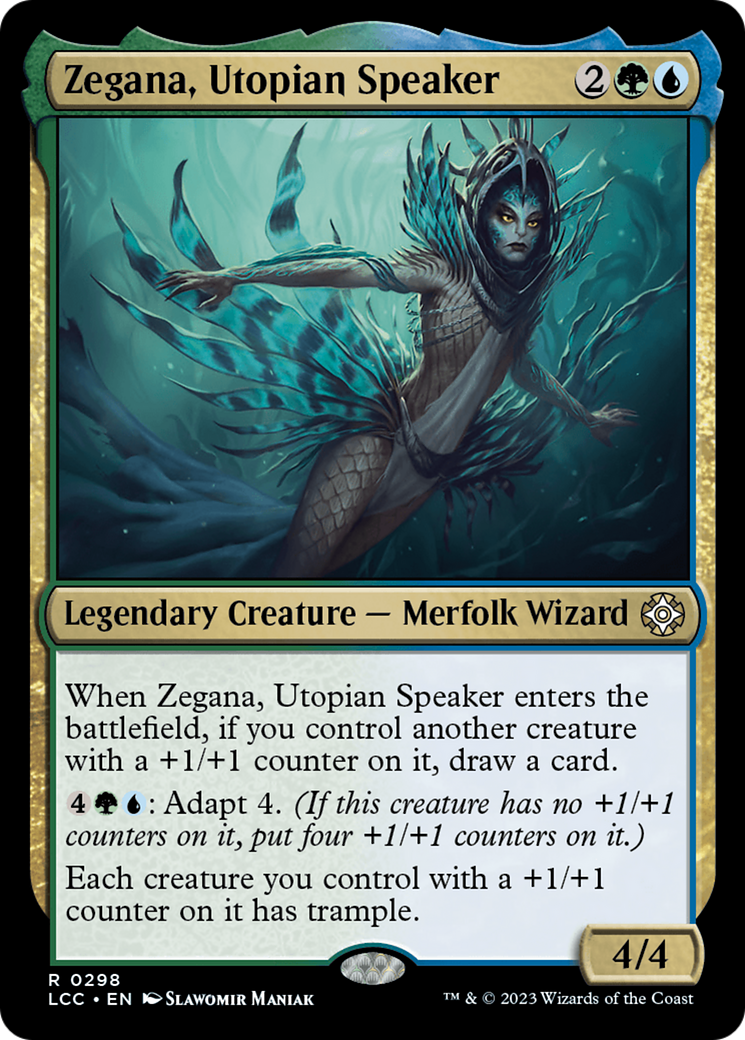 Zegana, Utopian Speaker [The Lost Caverns of Ixalan Commander] MTG Single Magic: The Gathering    | Red Claw Gaming