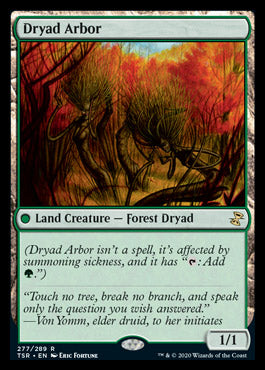 Dryad Arbor [Time Spiral Remastered] MTG Single Magic: The Gathering    | Red Claw Gaming