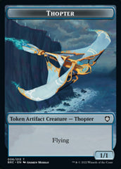 Copy // Thopter (006) Double-Sided Token [The Brothers' War Commander Tokens] MTG Single Magic: The Gathering    | Red Claw Gaming