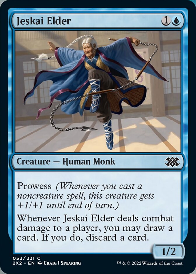 Jeskai Elder [Double Masters 2022] MTG Single Magic: The Gathering    | Red Claw Gaming