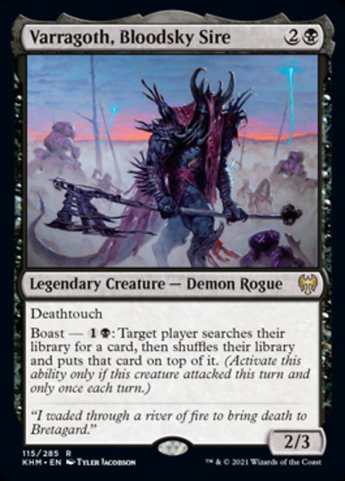 Varragoth, Bloodsky Sire [Kaldheim] MTG Single Magic: The Gathering    | Red Claw Gaming