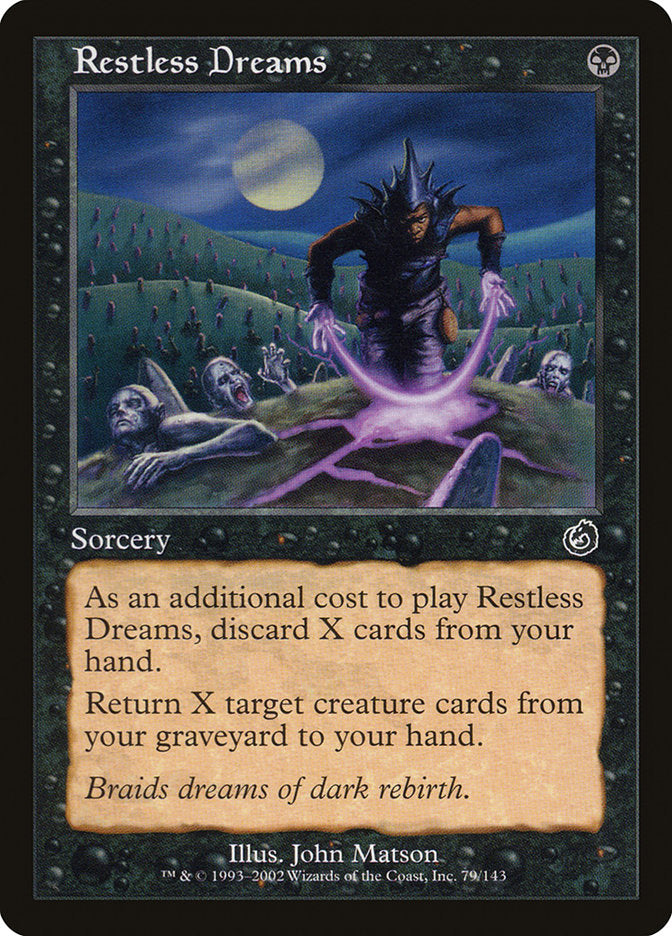 Restless Dreams [Torment] MTG Single Magic: The Gathering    | Red Claw Gaming