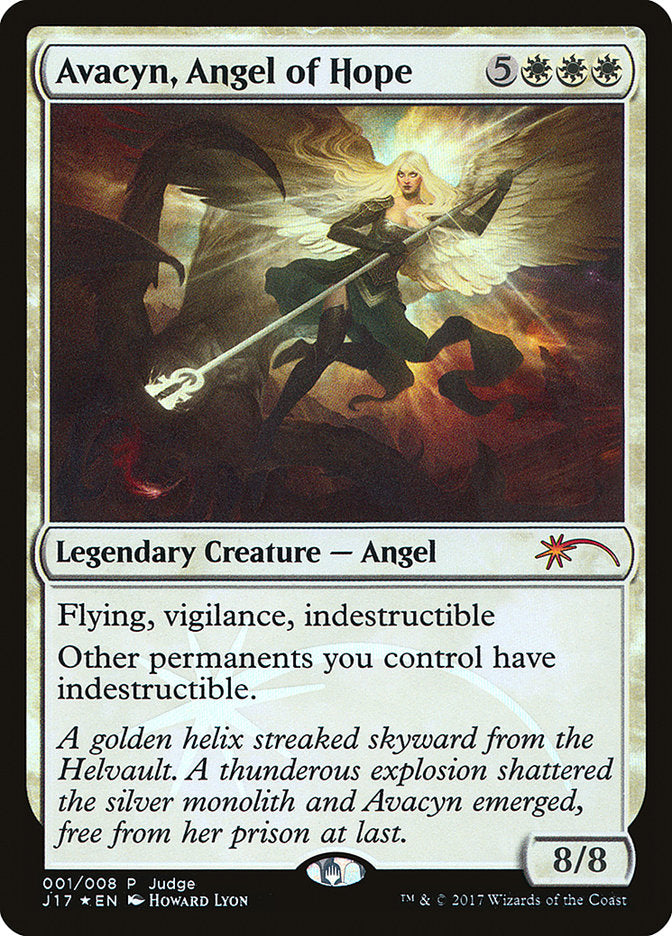 Avacyn, Angel of Hope [Judge Gift Cards 2017] MTG Single Magic: The Gathering    | Red Claw Gaming