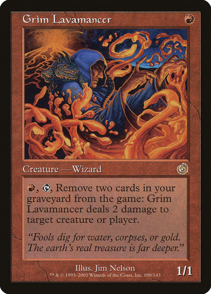 Grim Lavamancer [Torment] MTG Single Magic: The Gathering    | Red Claw Gaming