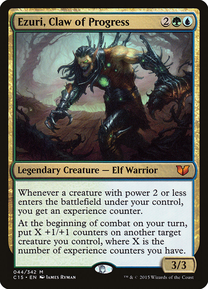 Ezuri, Claw of Progress [Commander 2015] MTG Single Magic: The Gathering    | Red Claw Gaming