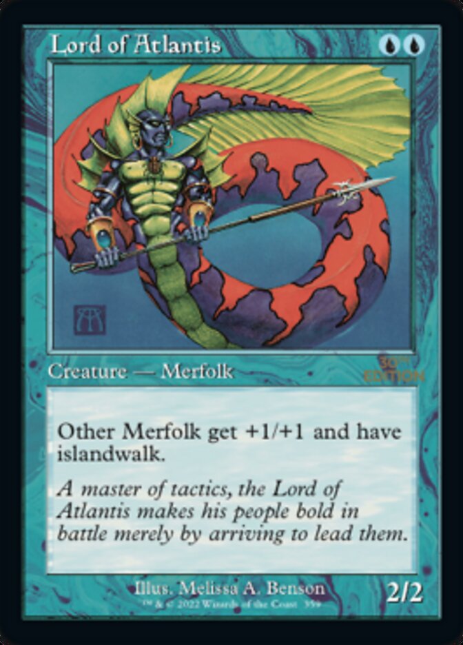 Lord of Atlantis (Retro) [30th Anniversary Edition] MTG Single Magic: The Gathering    | Red Claw Gaming