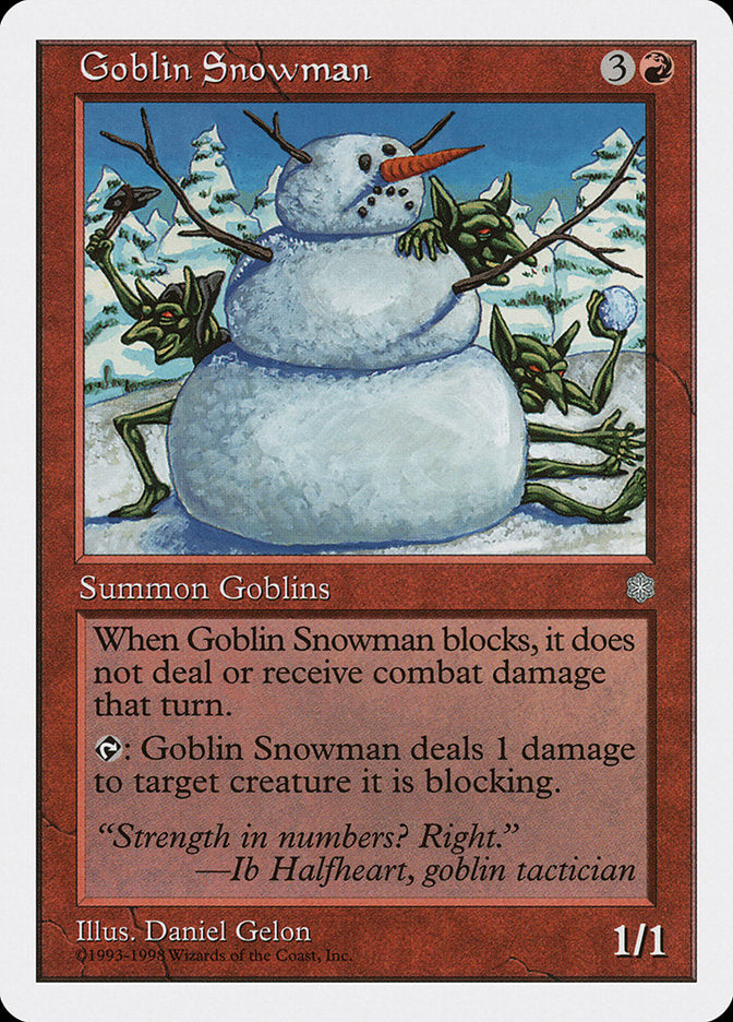 Goblin Snowman [Anthologies] MTG Single Magic: The Gathering    | Red Claw Gaming