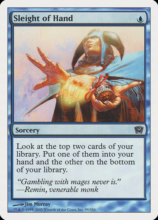 Sleight of Hand [Ninth Edition] MTG Single Magic: The Gathering    | Red Claw Gaming