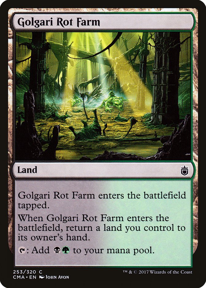 Golgari Rot Farm [Commander Anthology] MTG Single Magic: The Gathering    | Red Claw Gaming