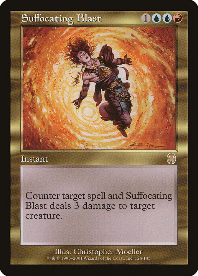 Suffocating Blast [Apocalypse] MTG Single Magic: The Gathering    | Red Claw Gaming