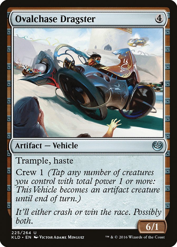 Ovalchase Dragster [Kaladesh] MTG Single Magic: The Gathering    | Red Claw Gaming