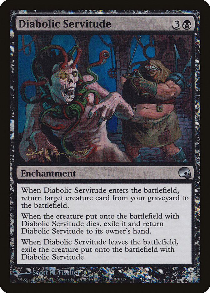 Diabolic Servitude [Premium Deck Series: Graveborn] MTG Single Magic: The Gathering    | Red Claw Gaming