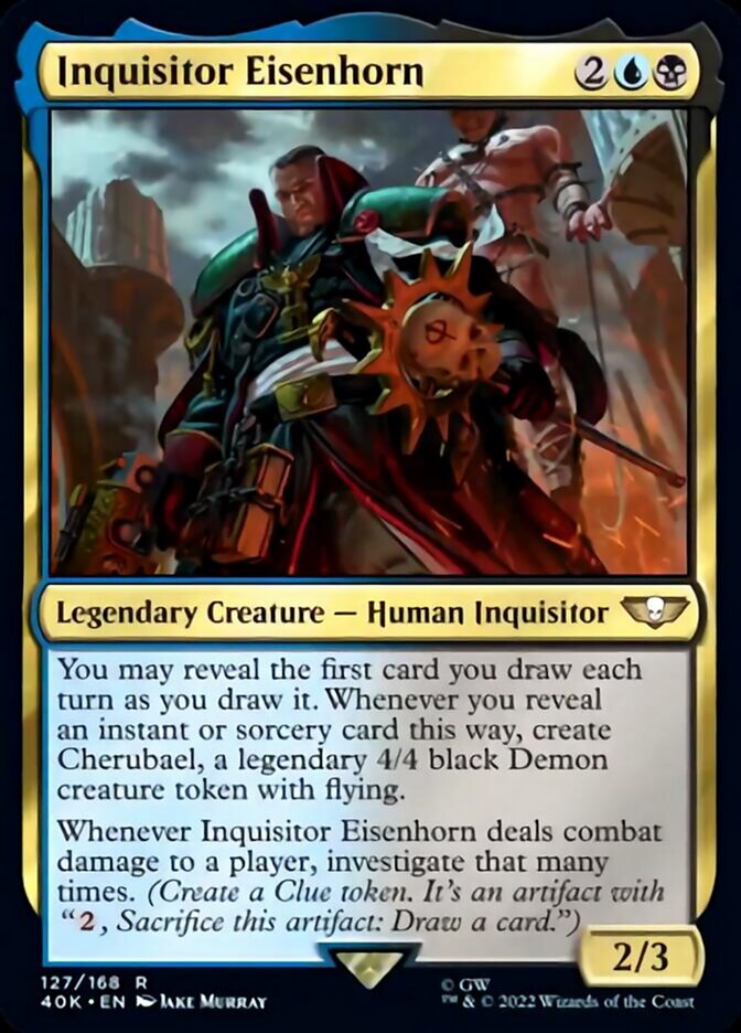 Inquisitor Eisenhorn [Warhammer 40,000] MTG Single Magic: The Gathering    | Red Claw Gaming