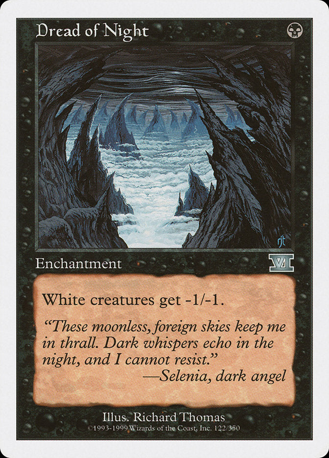 Dread of Night [Classic Sixth Edition] MTG Single Magic: The Gathering    | Red Claw Gaming