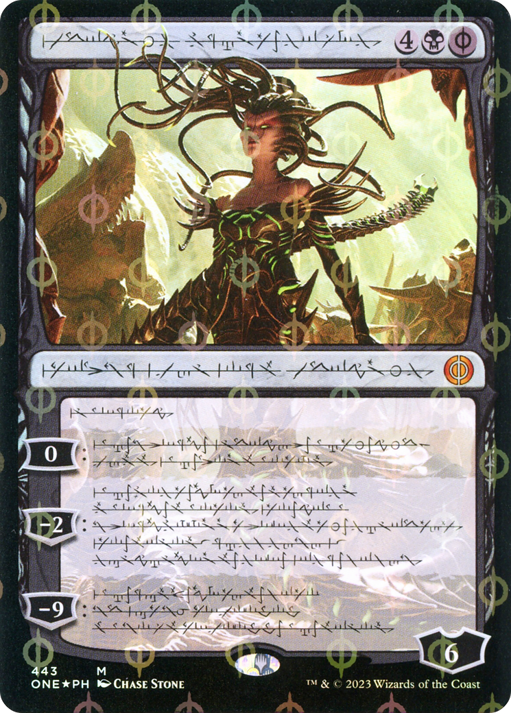 Vraska, Betrayal's Sting (Phyrexian Step-and-Compleat Foil) [Phyrexia: All Will Be One] MTG Single Magic: The Gathering    | Red Claw Gaming