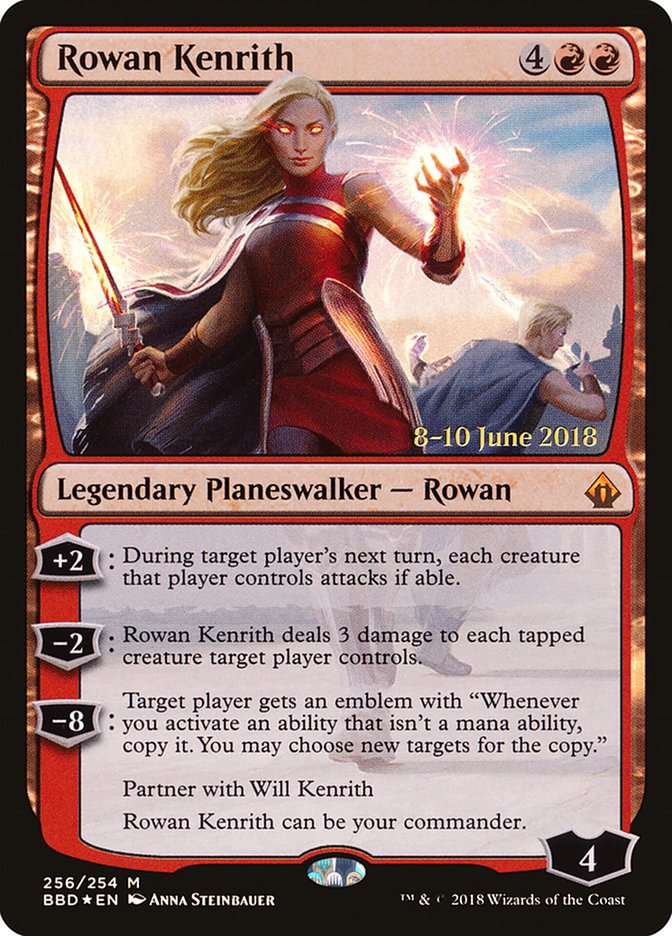 Rowan Kenrith [Battlebond Prerelease Promos] MTG Single Magic: The Gathering    | Red Claw Gaming