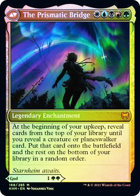 Esika, God of the Tree // The Prismatic Bridge [Kaldheim Prerelease Promos] MTG Single Magic: The Gathering    | Red Claw Gaming