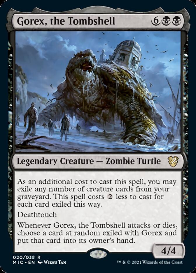 Gorex, the Tombshell [Innistrad: Midnight Hunt Commander] MTG Single Magic: The Gathering    | Red Claw Gaming