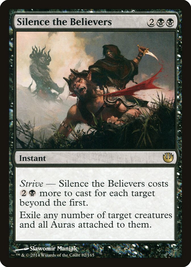 Silence the Believers [Journey into Nyx] MTG Single Magic: The Gathering    | Red Claw Gaming