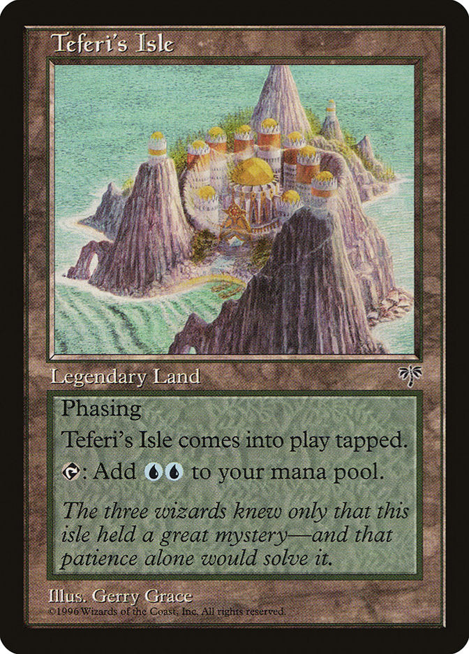 Teferi's Isle [Mirage] MTG Single Magic: The Gathering    | Red Claw Gaming