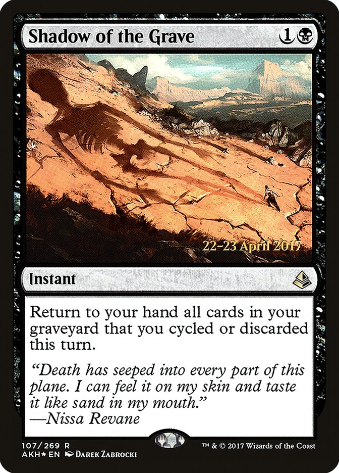 Shadow of the Grave [Amonkhet Prerelease Promos] MTG Single Magic: The Gathering    | Red Claw Gaming