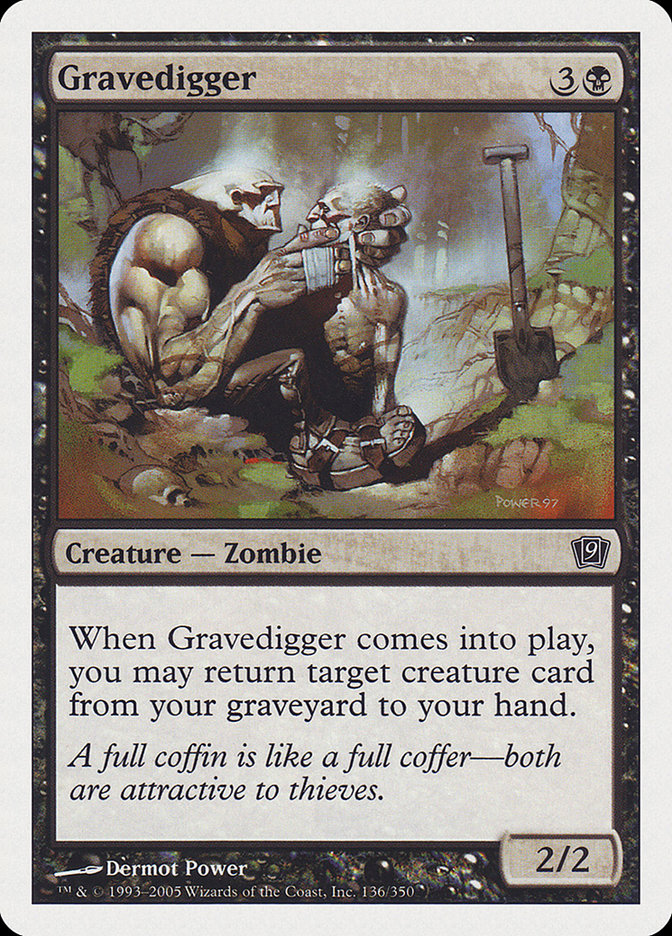 Gravedigger [Ninth Edition] MTG Single Magic: The Gathering    | Red Claw Gaming