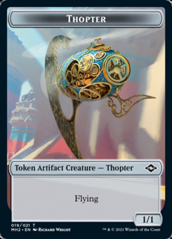 Food (17) // Thopter Double-Sided Token [Modern Horizons 2 Tokens] MTG Single Magic: The Gathering    | Red Claw Gaming