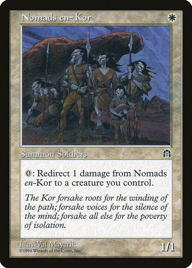 Nomads en-Kor [Stronghold] MTG Single Magic: The Gathering    | Red Claw Gaming