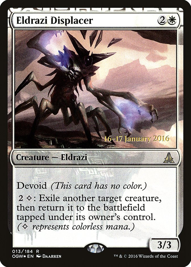 Eldrazi Displacer [Oath of the Gatewatch Prerelease Promos] MTG Single Magic: The Gathering    | Red Claw Gaming