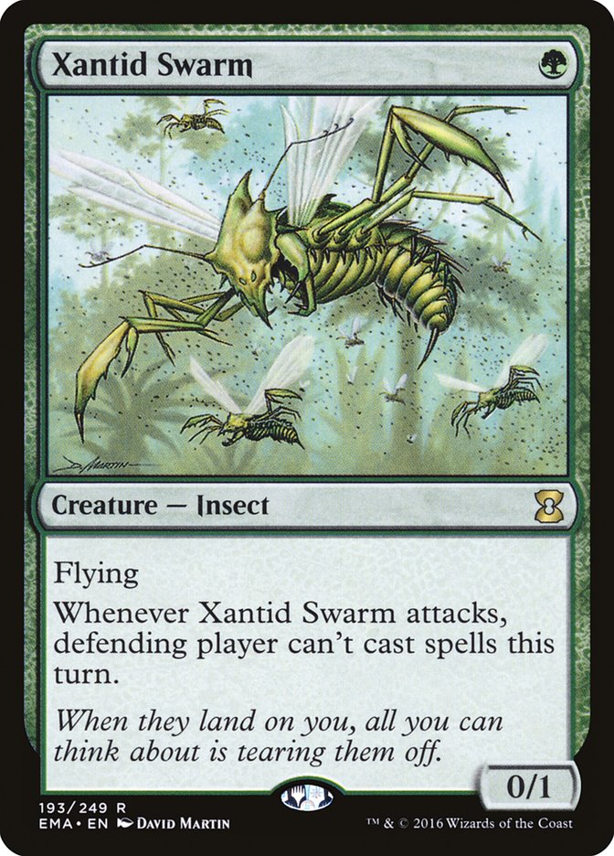 Xantid Swarm [Eternal Masters] MTG Single Magic: The Gathering    | Red Claw Gaming