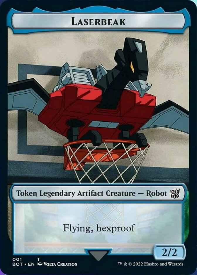 Laserbeak [Transformers Tokens] MTG Single Magic: The Gathering    | Red Claw Gaming