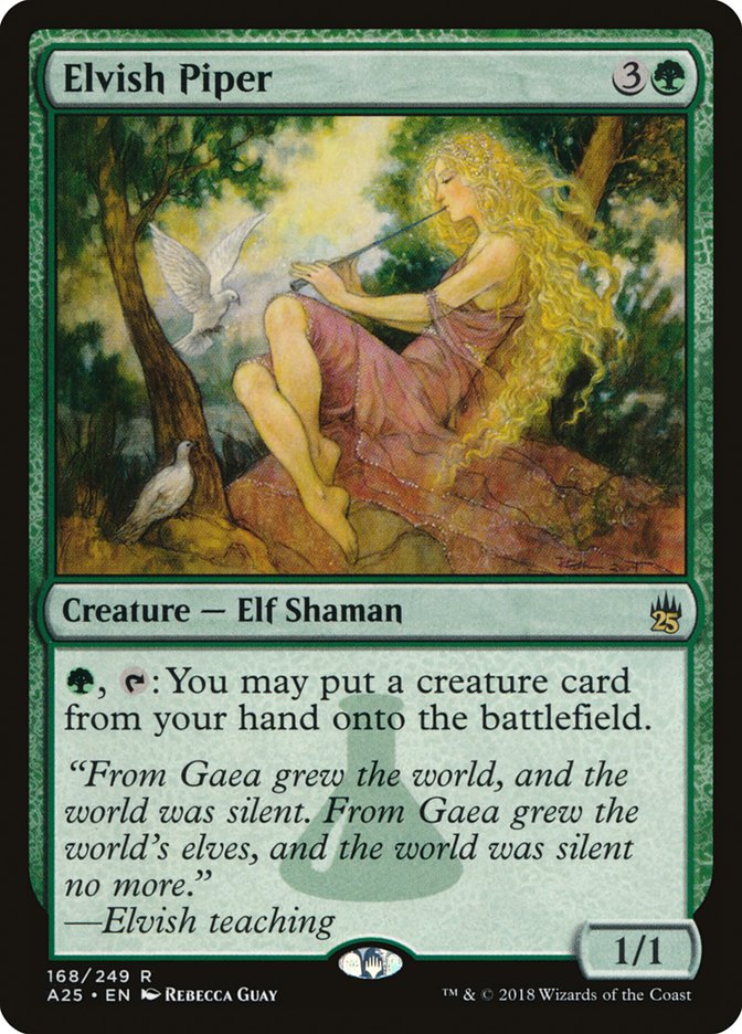 Elvish Piper [Masters 25] MTG Single Magic: The Gathering    | Red Claw Gaming