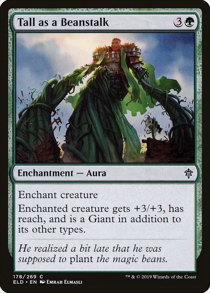 Tall as a Beanstalk [Throne of Eldraine] MTG Single Magic: The Gathering    | Red Claw Gaming