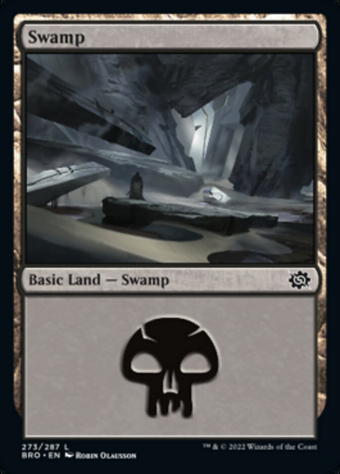 Swamp (273) [The Brothers' War] MTG Single Magic: The Gathering    | Red Claw Gaming