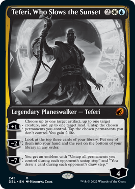 Teferi, Who Slows the Sunset [Innistrad: Double Feature] MTG Single Magic: The Gathering    | Red Claw Gaming