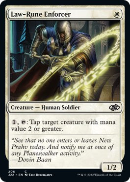 Law-Rune Enforcer [Jumpstart 2022] MTG Single Magic: The Gathering    | Red Claw Gaming